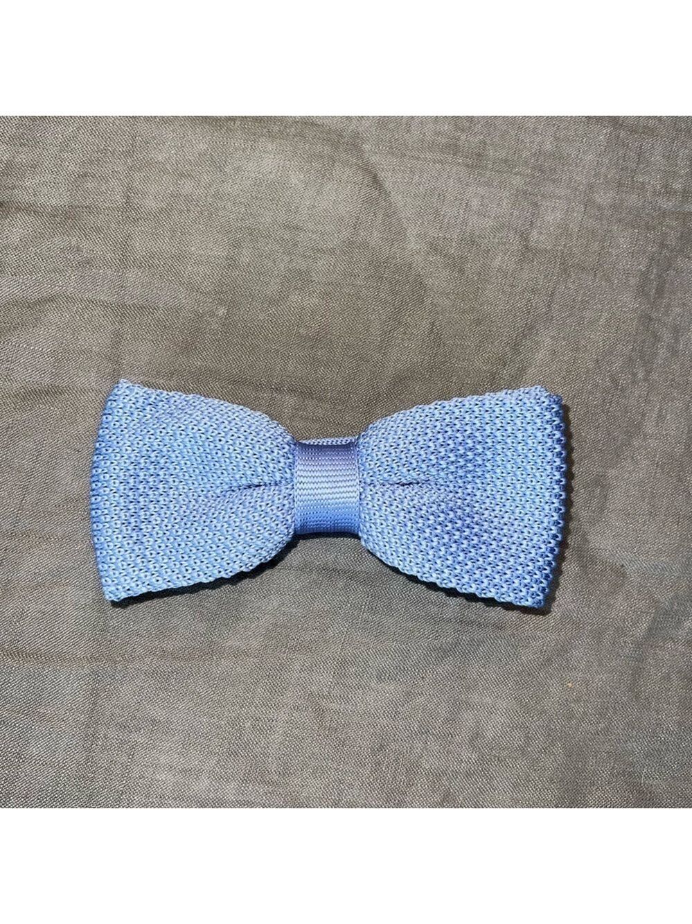 Twisted Tailor Knitted Bow Tie Color Heather Blue NWOT
